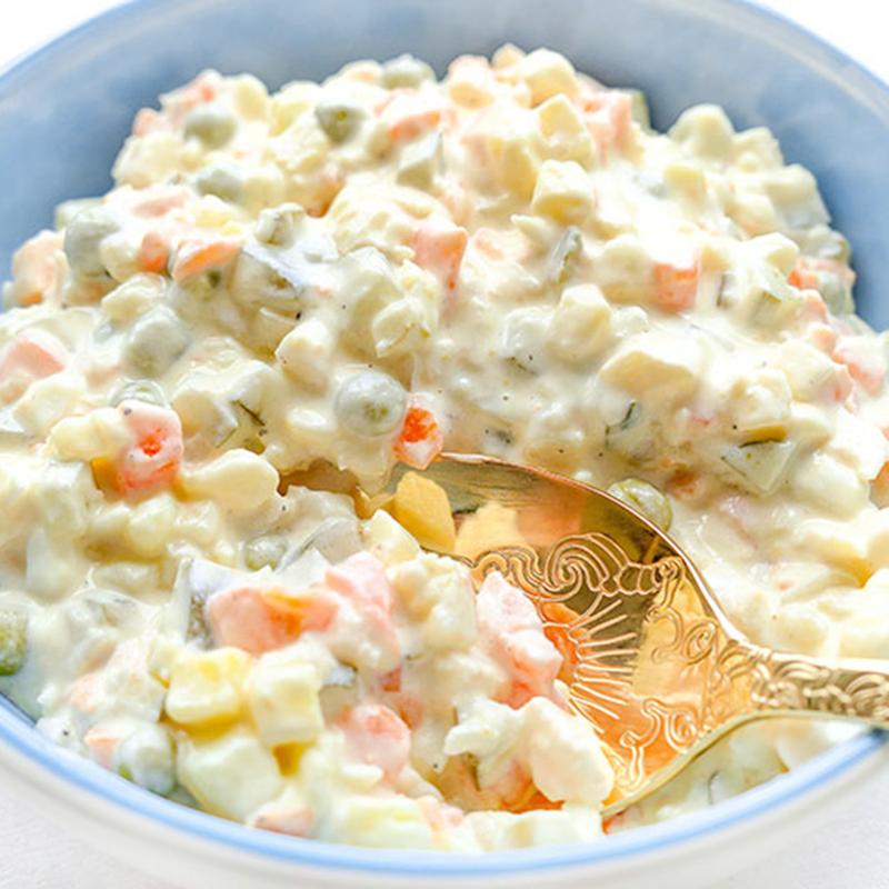 Sałatka jarzynowa w diecie