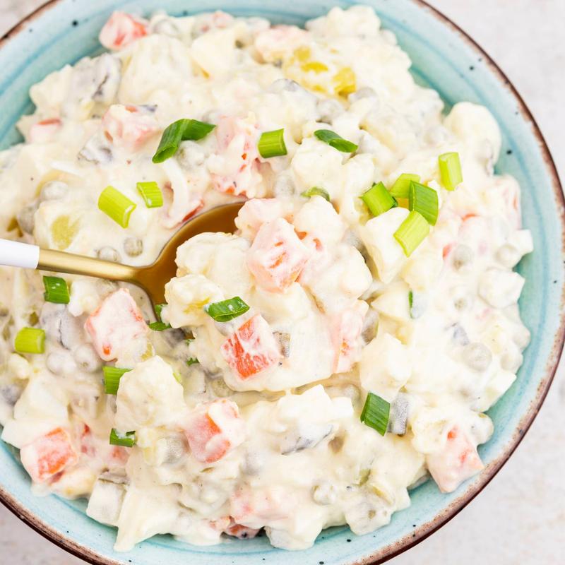 Wartości odżywcze sałatki jarzynowej