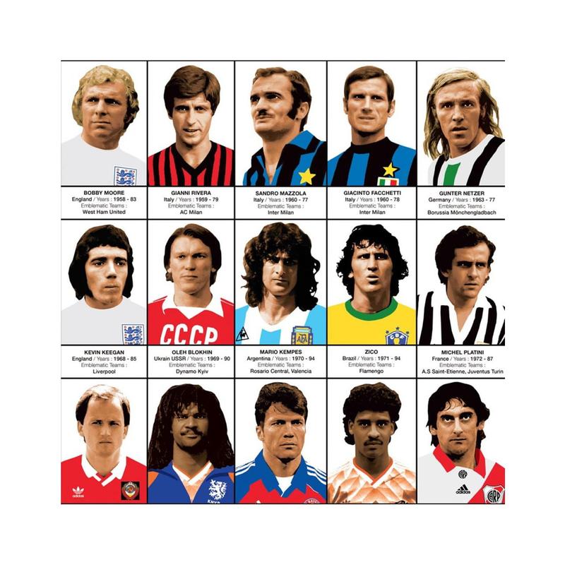 Piłkarze na zielonych murawach