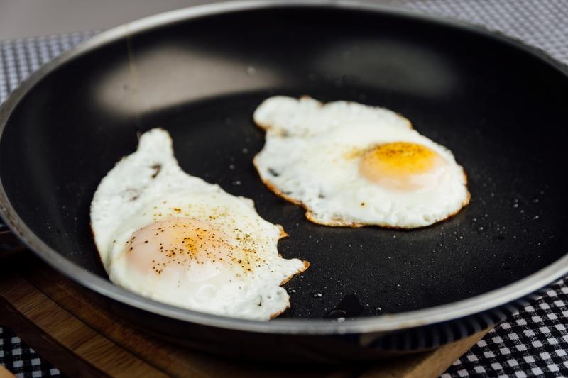 Jajko sadzone bez tłuszczu