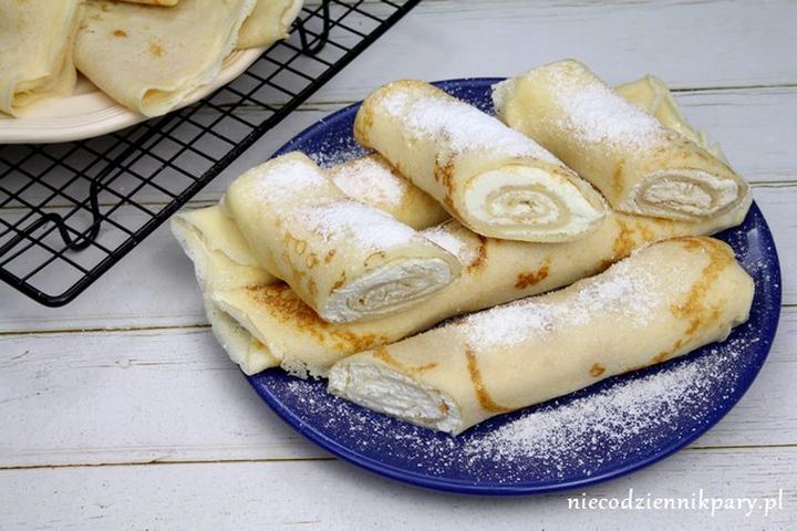 Składniki naleśników z serem