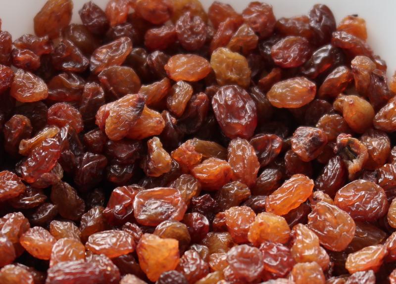 Wpływ rodzynek na wagę