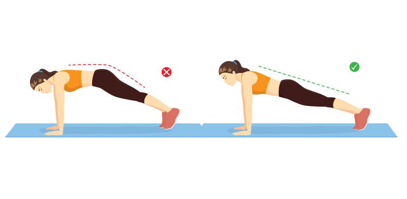 Plank technika wykonania