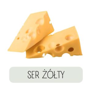 Jakie są wartości odżywcze i kaloryczność żółtego sera? Ile waży porcja?